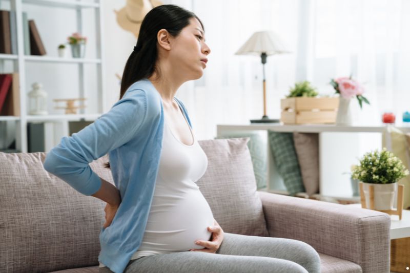 Nguyên nhân chính gây đau lưng cho bà bầu