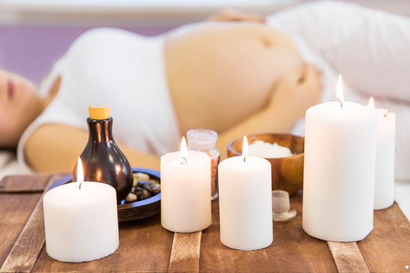 Massage bà bầu